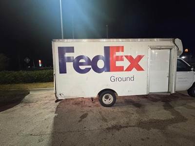 Ford E-450 Box Truck - 8 Speed Automatic, Roll up Door