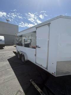LGS 16x96 Tandem Axle Aluminum Enclosed Cargo Trailer - Spring, Fixed Axle