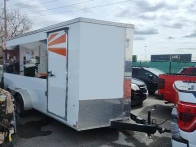 Look Trailers 16x96 Tandem Axle Combination Enclosed Cargo Trailer - Spring, Fixed Axle