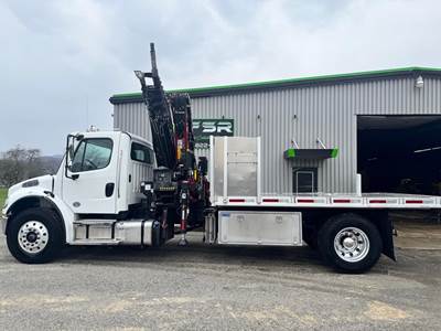 Freightliner M2 106 Single Axle Forestry Bucket Truck - Cummins, 300HP, 6 Speed Allison Rds Amt