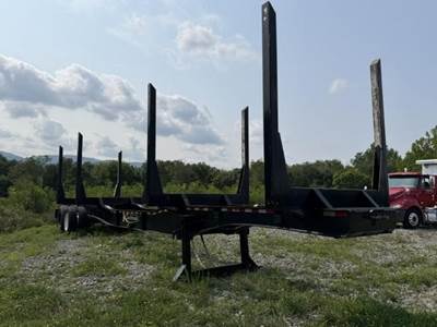 Kaufman 42x102 Tandem Axle Steel Log Trailer - Spring, Fixed Axle