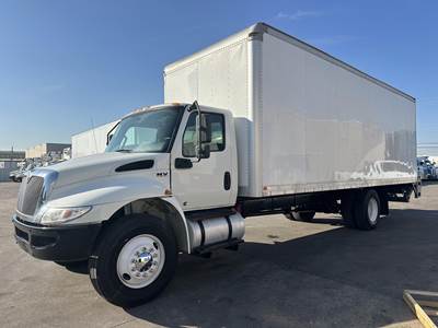 International MV Single Axle Cab & Chassis Truck - Cummins, 260HP, 6 Speed Automatic