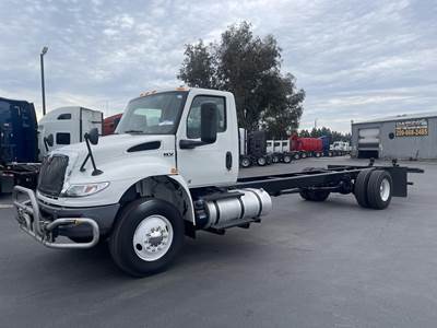 International MV Single Axle Cab & Chassis Truck - Cummins, 260HP, 6 Speed Automatic