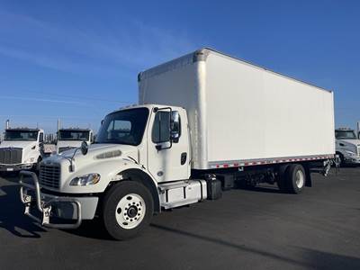 Freightliner M2 106 26 ft Box Truck - 240HP, 6 Speed Allison Rds Automatic, Roll up Door, Liftgate