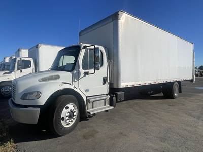 Freightliner M2 106 26 ft Box Truck - 240HP, 6 Speed Allison Rds Automatic, Roll up Door, Liftgate