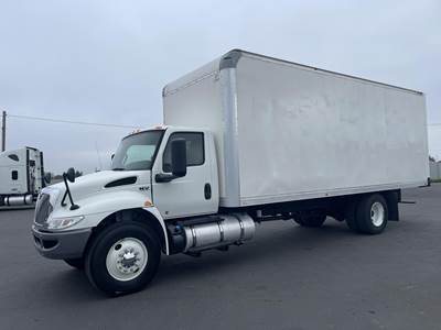 International MV Box Truck - 250HP, 6 Speed Automatic, Roll up Door, Liftgate