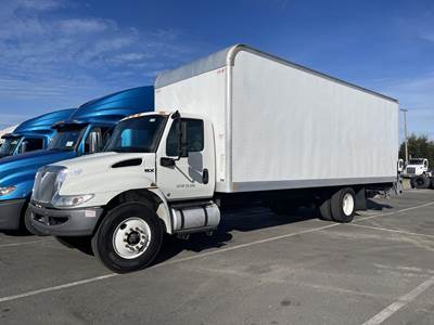 International MV 26 ft Box Truck - 240HP, 6 Speed Allison Hs Automatic, Roll up Door, Liftgate