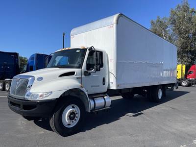 International MV 26 ft Box Truck - 240HP, 6 Speed Allison Hs Automatic, Roll up Door, Liftgate