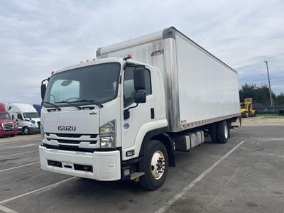 Isuzu FTR 28 ft Box Truck - 215HP, 6 Speed Allison Rds Automatic, Roll up Door, Liftgate