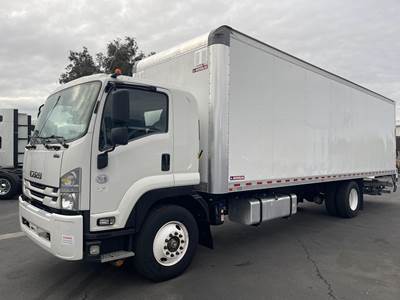 Isuzu FTR 28 ft Box Truck - 215HP, 6 Speed Allison Rds Automatic, Roll up Door, Liftgate