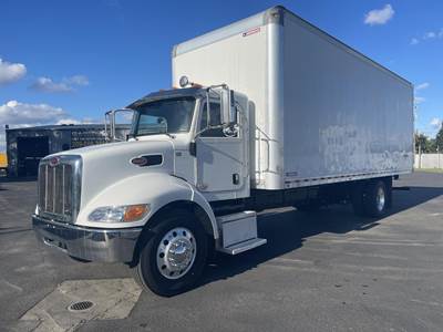 Peterbilt 337 Box Truck - 300HP, 6 Speed Allison Rds Automatic, Swing Door, Liftgate