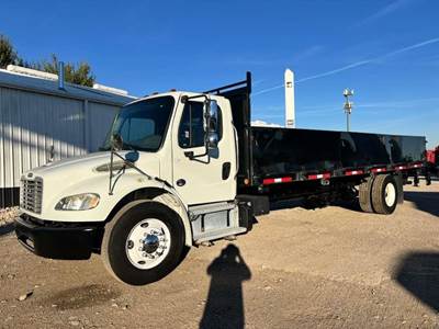 Freightliner M2 106 26 ft Flatbed Truck - 240HP, Automatic, Liftgate