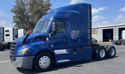Freightliner Cascadia 116 Sleeper Semi Truck - Mid Roof Sleeper, Detroit 450HP, 12 Speed Dt12 Automatic