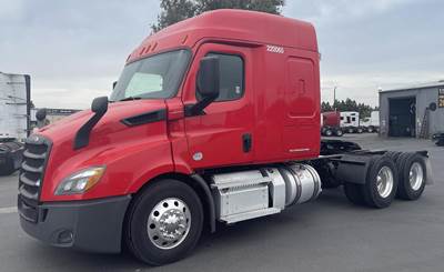 Freightliner Cascadia 116 Sleeper Semi Truck - 60" Mid Roof Sleeper, Detroit 450HP, 12 Speed Dt12 Automatic