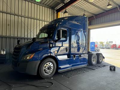 Freightliner Cascadia 116 Sleeper Semi Truck - Mid Roof Sleeper, Detroit 450HP, 12 Speed Dt12 Automatic