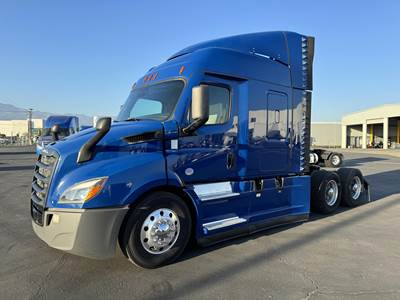 Freightliner Cascadia 116 Sleeper Semi Truck - Mid Roof Sleeper, Detroit 450HP, 12 Speed Dt12 Automatic