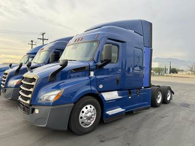 Freightliner Cascadia 116 Sleeper Semi Truck - Mid Roof Sleeper, Detroit 450HP, 12 Speed Dt12 Automatic