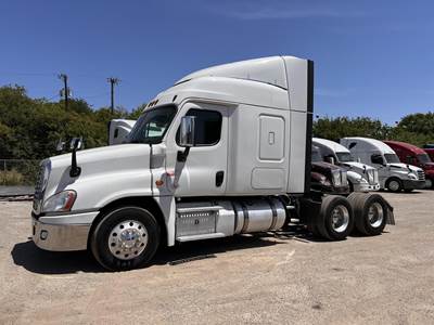 Freightliner Cascadia 125 Sleeper Semi Truck - Mid Roof Sleeper, Detroit 435HP, 12 Speed Automatic