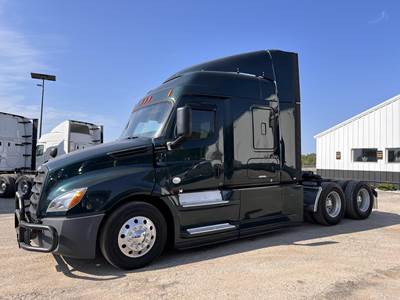 Freightliner Cascadia 126 Sleeper Semi Truck - Raised Roof Sleeper, Detroit 450HP, 12 Speed Dt12 Automatic