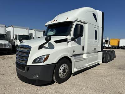 Freightliner Cascadia 126 Sleeper Semi Truck - Raised Roof Sleeper, Detroit 455HP, 12 Speed Dt12 Automatic