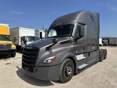 Freightliner Cascadia 126 Sleeper Semi Truck - Raised Roof Sleeper, Detroit 400HP, 12 Speed Dt12 Automatic