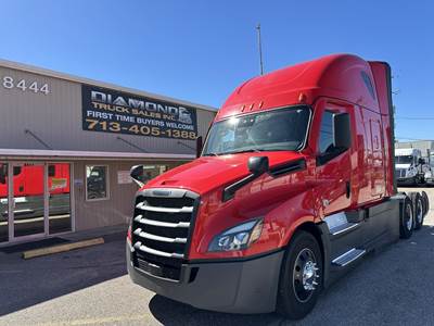 Freightliner Cascadia 126 Sleeper Semi Truck - Raised Roof Sleeper, Detroit 400HP, 12 Speed Dt12 Automatic