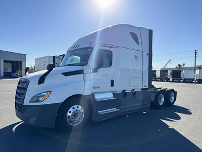Freightliner Cascadia 126 Sleeper Semi Truck - Raised Roof Sleeper, Detroit 400HP, 12 Speed Dt12 Automatic