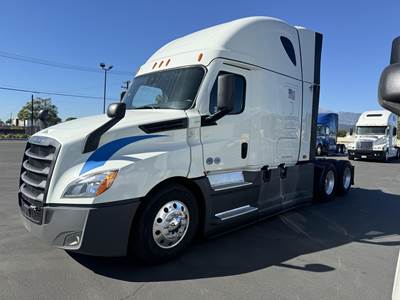 Freightliner Cascadia 126 Sleeper Semi Truck - Raised Roof Sleeper, Detroit 400HP, 12 Speed Dt12 Automatic
