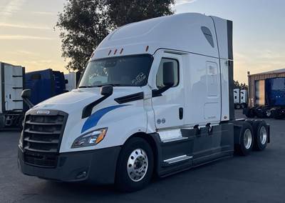 Freightliner Cascadia 126 Sleeper Semi Truck - 71" Raised Roof Sleeper, Detroit 400HP, 12 Speed Dt12 Automatic