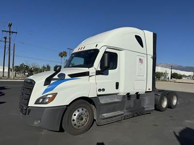 Freightliner Cascadia 126 Sleeper Semi Truck - Raised Roof Sleeper, Detroit 400HP, 12 Speed Dt12 Automatic