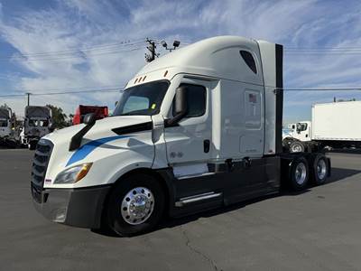 Freightliner Cascadia 126 Sleeper Semi Truck - Raised Roof Sleeper, Detroit 400HP, 12 Speed Dt12 Automatic