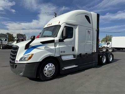Freightliner Cascadia 126 Sleeper Semi Truck - Raised Roof Sleeper, Detroit 400HP, 12 Speed Dt12 Automatic