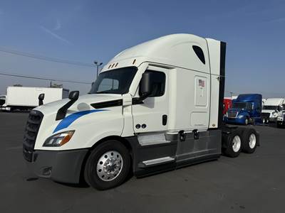 Freightliner Cascadia 126 Sleeper Semi Truck - Raised Roof Sleeper, Detroit 400HP, 12 Speed Dt12 Automatic
