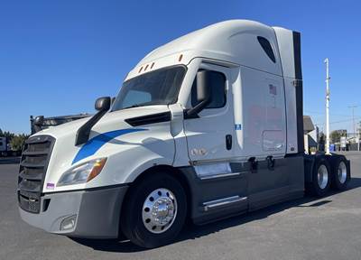 Freightliner Cascadia 126 Sleeper Semi Truck - 71" Raised Roof Sleeper, Detroit 400HP, 12 Speed Dt12 Automatic