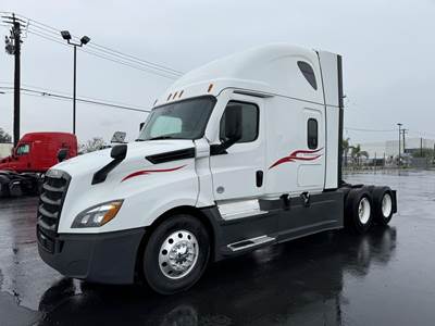 Freightliner Cascadia 126 Sleeper Semi Truck - Raised Roof Sleeper, Detroit 455HP, 10 Speed Manual