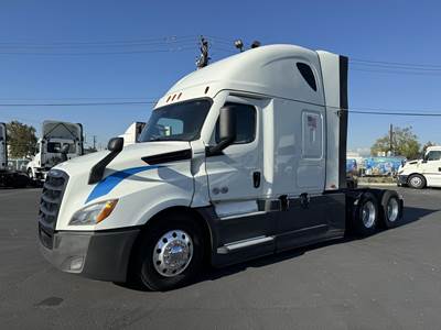 Freightliner Cascadia 126 Sleeper Semi Truck - Raised Roof Sleeper, Detroit 400HP, 12 Speed Dt12 Automatic