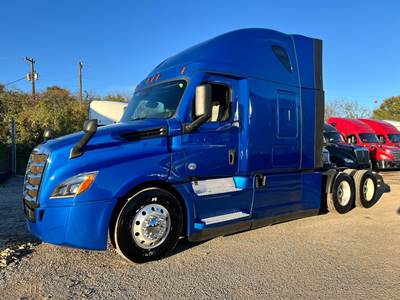 Freightliner Cascadia 126 Sleeper Semi Truck - Raised Roof Sleeper, Detroit 400HP, 12 Speed Dt12 Automatic