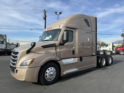 Freightliner Cascadia 126 Sleeper Semi Truck - Raised Roof Sleeper, Detroit 455HP, 12 Speed Dt12 Automatic