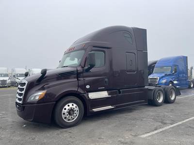 Freightliner Cascadia 126 Sleeper Semi Truck - 72" Raised Roof Sleeper, Detroit 455HP, 12 Speed Dt12 Automatic