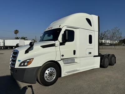 Freightliner Cascadia 126 Sleeper Semi Truck - Raised Roof Sleeper, Detroit 455HP, 12 Speed Dt12 Automatic