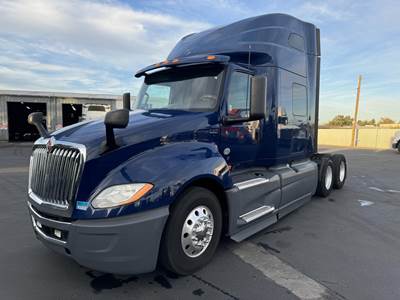 International LT Sleeper Semi Truck - 72" Raised Roof Sleeper, Cummins 450HP, 12 Speed Automatic
