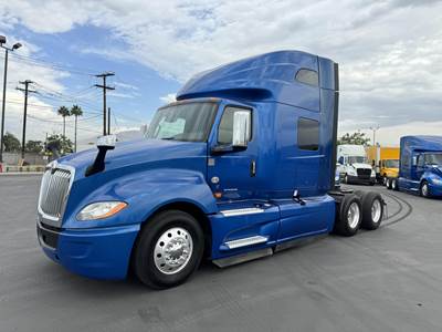 International LT Sleeper Semi Truck - 71" Raised Roof Sleeper, Cummins 400HP, 10 Speed Automatic