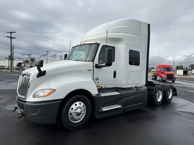 International LT Sleeper Semi Truck - Mid Roof Sleeper, Cummins 450HP, 12 Speed Endurant Automatic