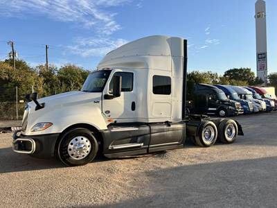 International LT Sleeper Semi Truck - 68" Raised Roof Sleeper, Cummins 450HP, Automatic