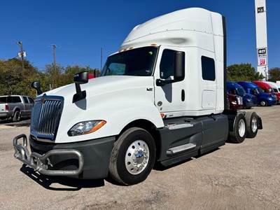 International LT Sleeper Semi Truck - 68" Raised Roof Sleeper, Cummins 450HP, 12 Speed Automatic
