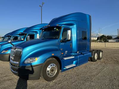 International LT Sleeper Semi Truck