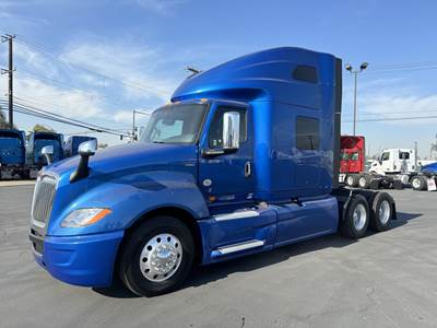 International LT Sleeper Semi Truck - Raised Roof Sleeper, Cummins 450HP, 12 Speed Endurant Automatic