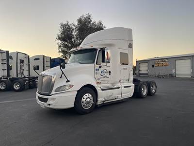 International ProStar Sleeper Semi Truck - 56" Mid Roof Sleeper, MAXXFORCE 13 450HP, 10 Speed Manual
