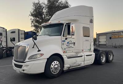 International ProStar Sleeper Semi Truck - 56" Mid Roof Sleeper, MAXXFORCE 13 450HP, 10 Speed Manual