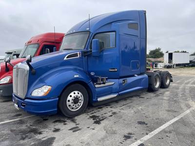 Kenworth T680 Sleeper Semi Truck - 74" Raised Roof Sleeper, Cummins 400HP, 12 Speed Endurant Automatic